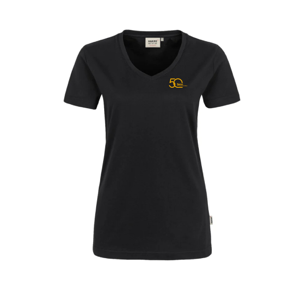 Damen V-Shirt Mikralinar